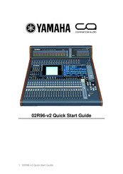 Yamaha 02R96 VCM Quick Start Manual
