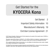 Kyocera S2150 Get Started