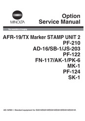 Minolta AK-1 Service Manual
