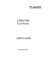 Planar PXN2710Q User Manual