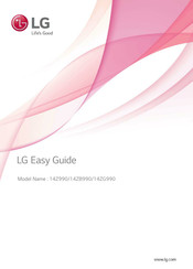 LG NT-14Z990 Easy Manual