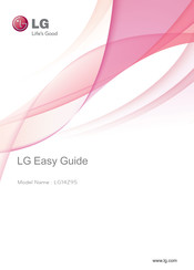 LG NT-LG14Z95 Easy Manual
