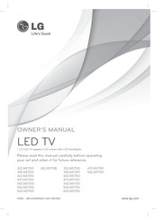 LG 47LN5790UI Owner's Manual