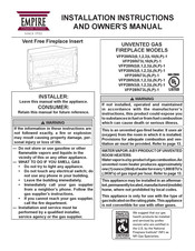 Empire Comfort Systems VFP28IN23LN-1 Installation Instructions And Owner's Manual