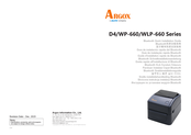 Sato Argox WLP-660 Series Quick Installation Manual