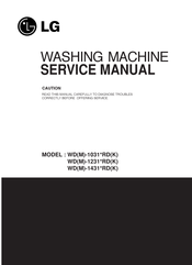 LG WD-1231 RD Series Service Manual