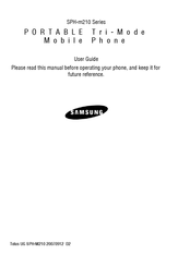 Samsung SPH-m210 Series User Manual