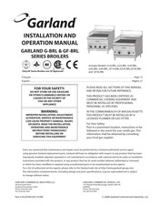 Garland G-BRL Series Installation And Operation Manual