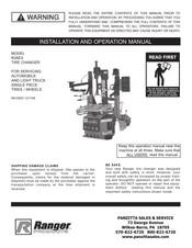 Ranger R26EX Installation And Operation Manual