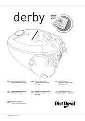 Royal Dirt Devil Derby Operating Manual