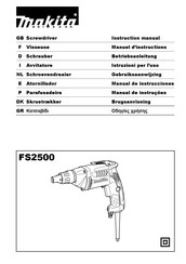 Makita FS2500K Instruction Manual
