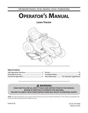 Troy-Bilt 13WM77KS011 Operator's Manual