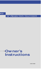Samsung 492S Owner's Instructions Manual