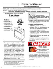 Heatilator CNXT4842IFTH Owner's Manual