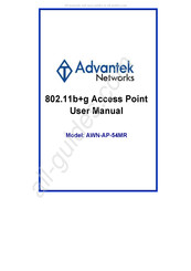 Advantek Networks AWN-AP-54MR User Manual