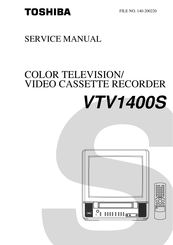 Toshiba VTV1400S Service Manual