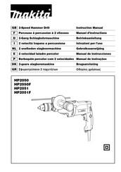 Makita HP2051FHJ Instruction Manual