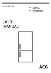 AEG RCS736EXMB User Manual