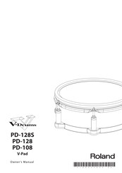 Roland V-Drums PD-128S-BC Owner's Manual