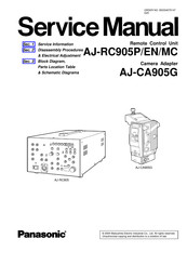 Panasonic AJ-CA905G Service Manual