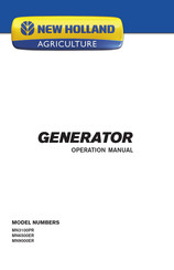 New Holland MN3100PR Operation Manual