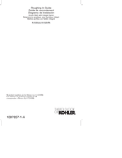 Kohler Archer K-1125-LA Roughing-In Manual