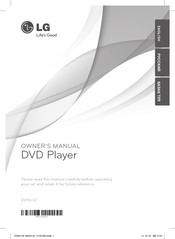 LG DVX632 Owner's Manual