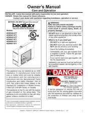 Heatilator HEIR50T-IFT Owner's Manual