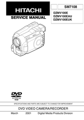 Hitachi DZMV100E Service Manual