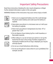 LG LG9600 Manual