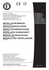 Hoshizaki F073-C201 Installation Manual
