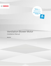 Bosch DHI1FZUC Installation Manual