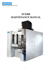 Sharp SVX500 Maintenance Manual
