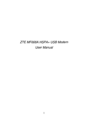 Zte Mf A Manuals Manualslib