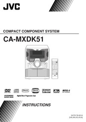 JVC CA-MXDK51 Instructions Manual