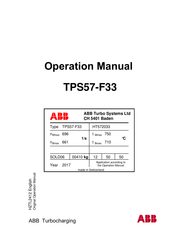 ABB HT572033 Operation Manual