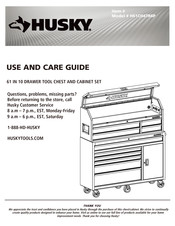 Husky H61CH4TR6P Use And Care Manual
