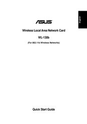 Asus WL-130b Quick Start Manual