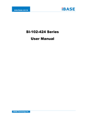 Ibase Technology Signature Book SI-102-424 Series User Manual
