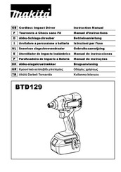 Makita BTD129RHE Instruction Manual