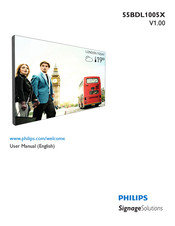 Philips 55BDL1005X User Manual