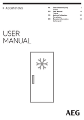 AEG ABE81816NS User Manual