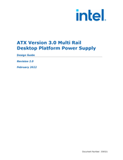 Intel ATX 3.0 Design Manual