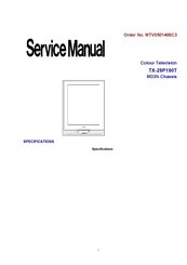 Panasonic TX-29P190T Service Manual