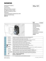 Siemens 3VA9 7-0LF10 Series Operating Instructions Manual