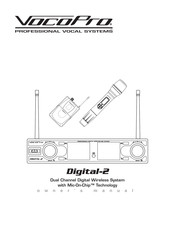 VocoPro Digital-2 Owner's Manual