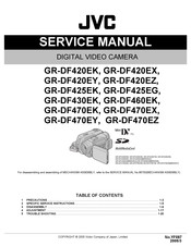 JVC GR-DF420EX Service Manual
