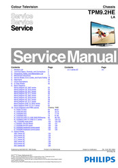 Philips 3017 Series Service Manual