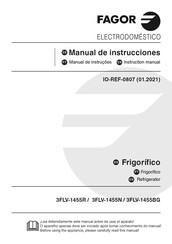 Fagor 3FLV-1455R Instruction Manual