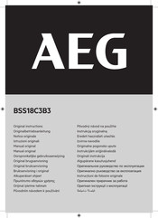 AEG BSS18C3B3 Original Instructions Manual